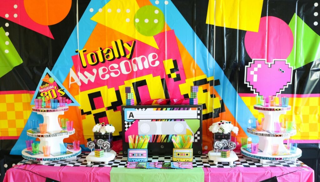Awesome 80s Birthday Party Planner