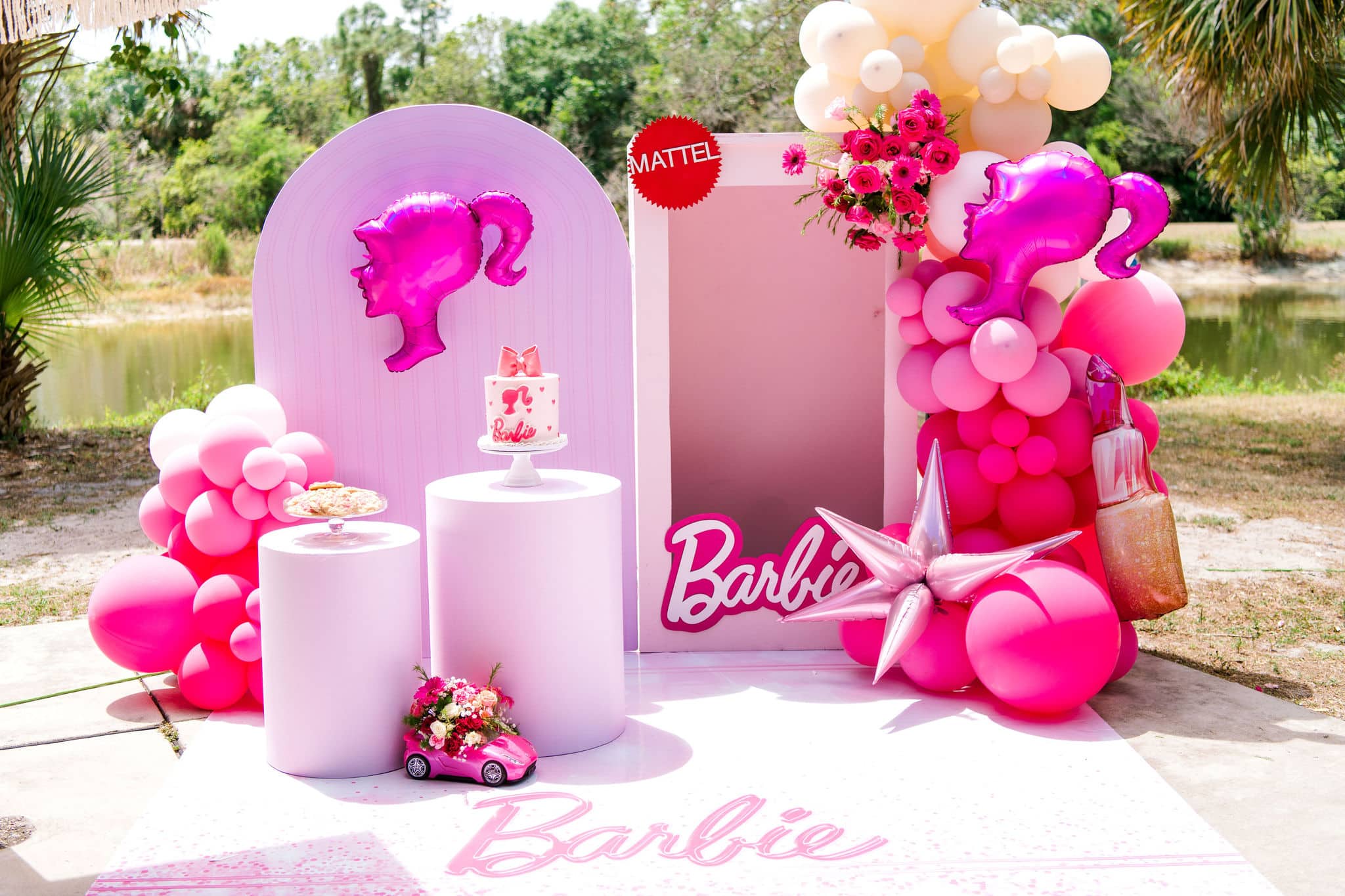 Barbie Doll Birthday Invitation