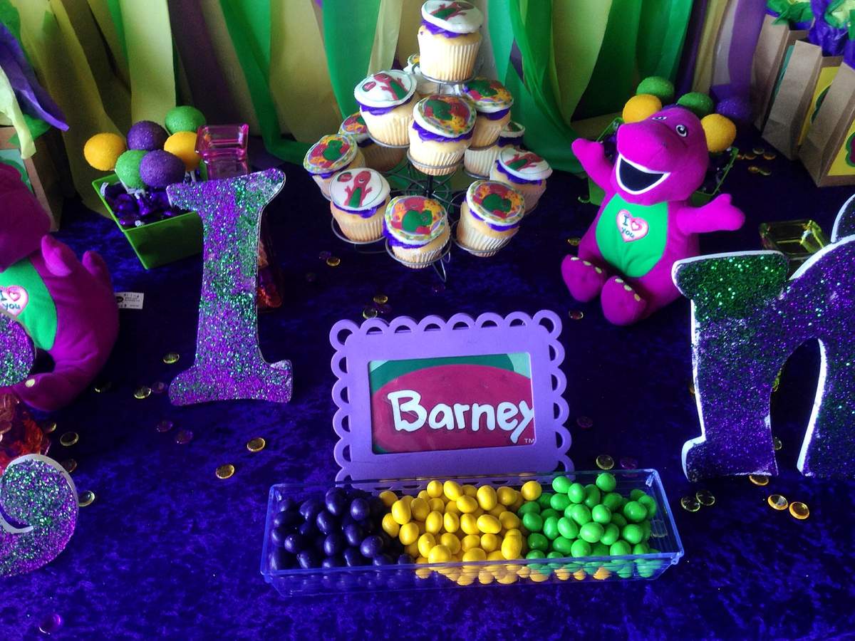 Barney Birthday Party Planner