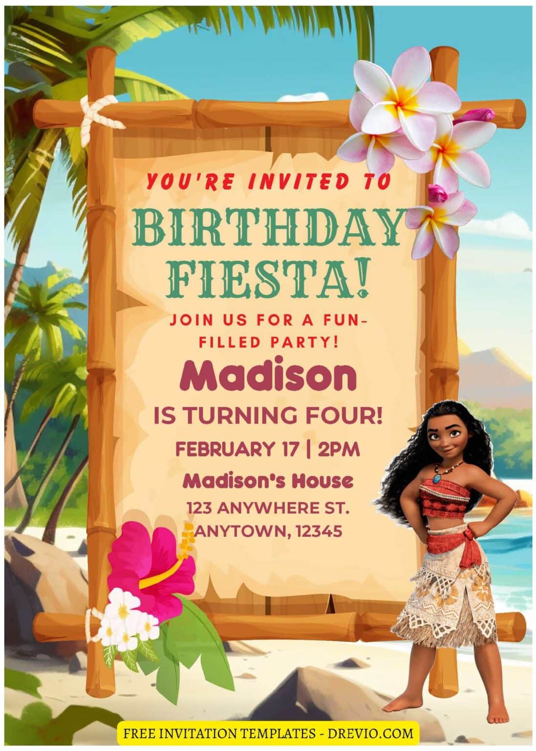 Best Time to Send Out Moana Birthday Party Invitations