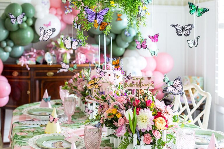 Butterfly Garden Birthday Party Planner