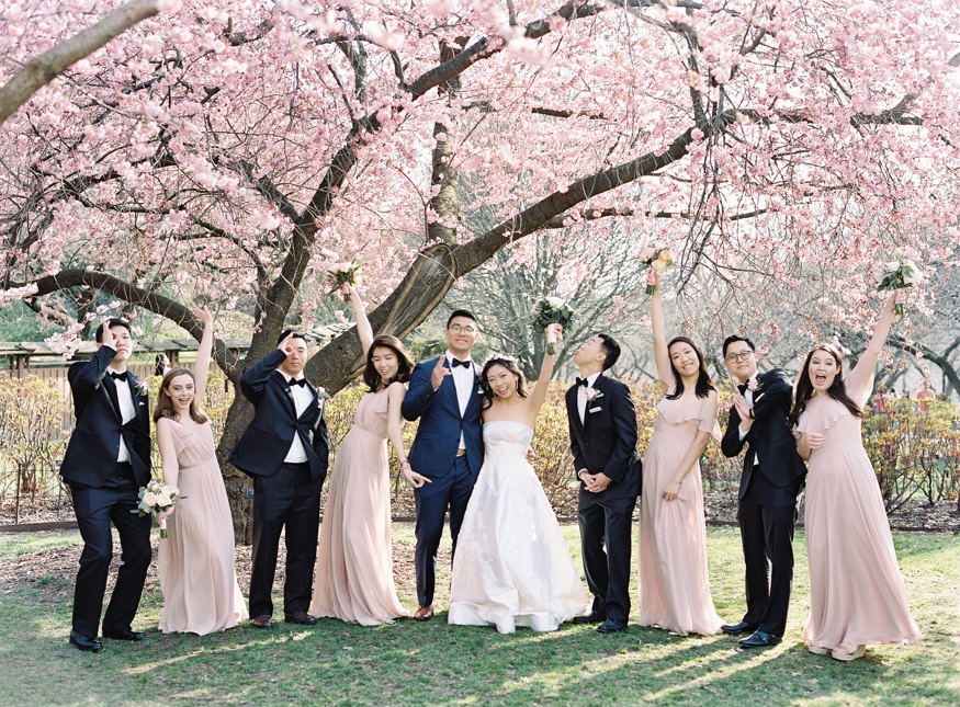 Cherry Blossom Wedding Party Planner