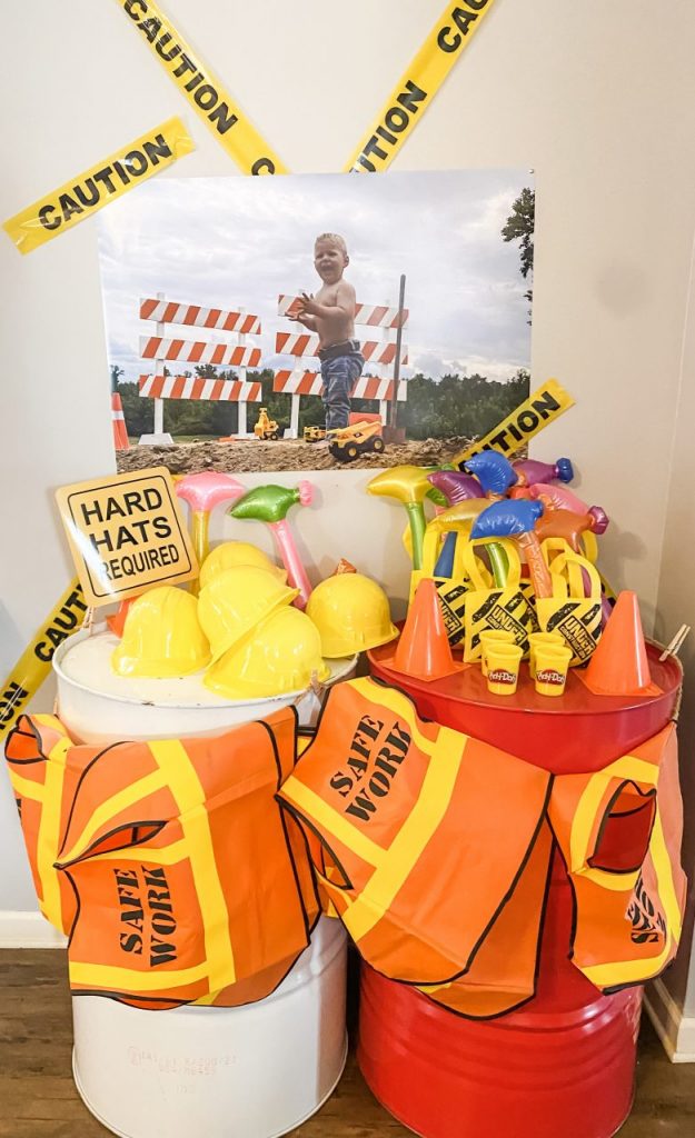 Construction Birthday Party Planner
