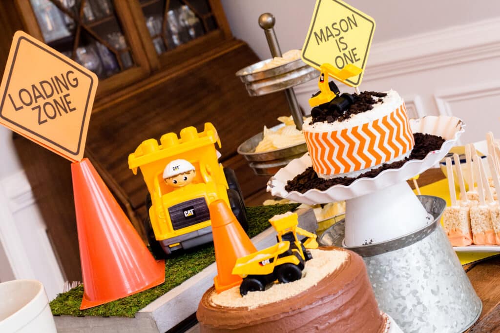 Construction Birthday Party Planner