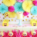 Emoji Birthday: FREE Template Planner & Canva Invitations