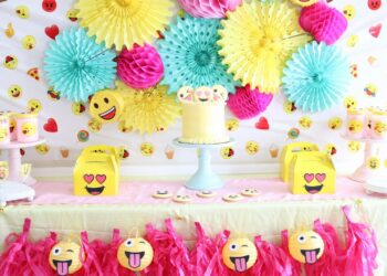 Emoji Birthday Party Planner