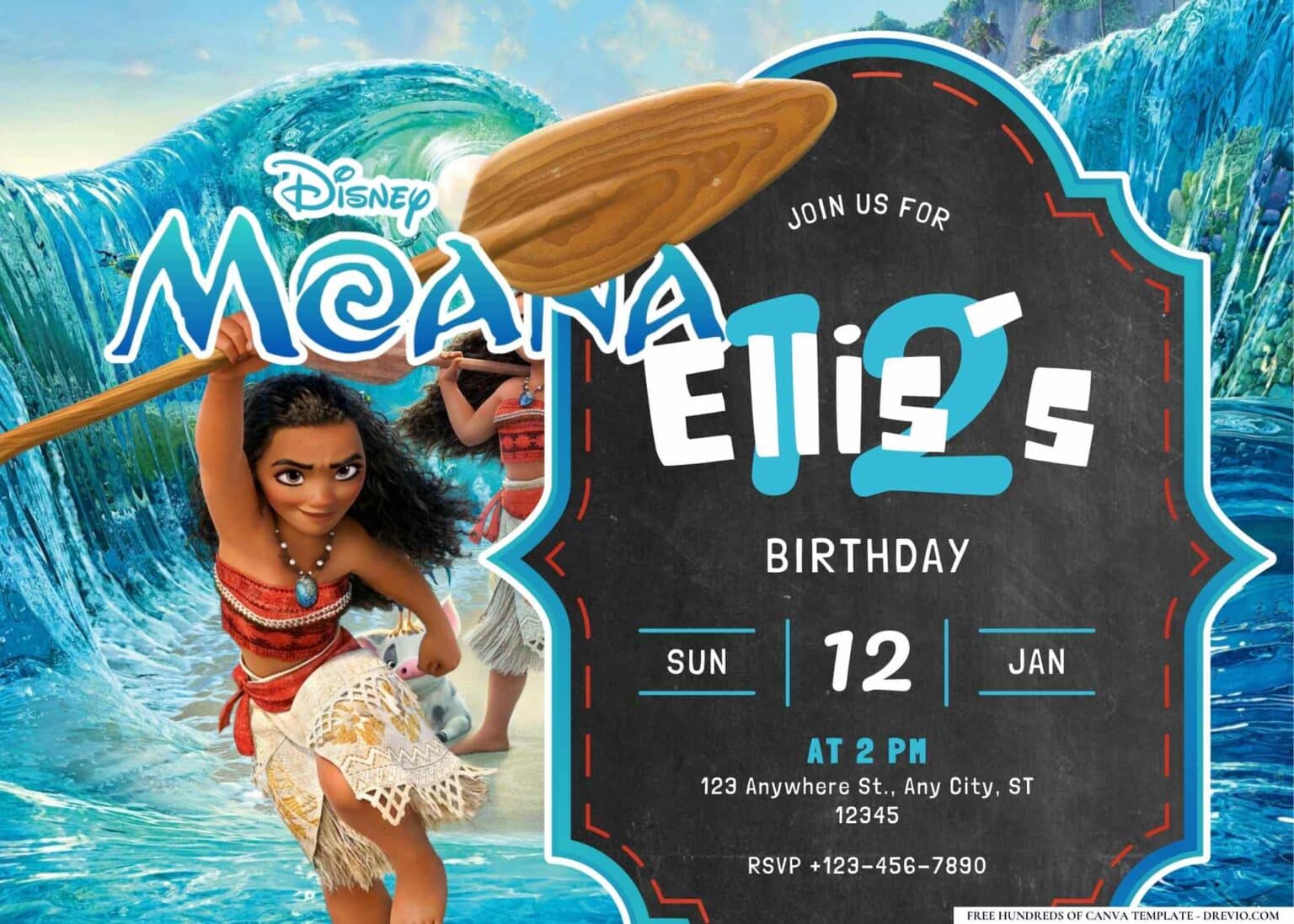 Essential Details Should You Include in Your Moana Birthday Party Invitations