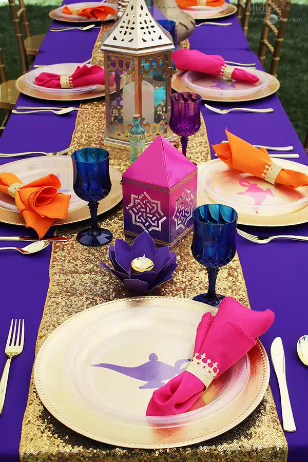 Genies Lamp Birthday Party Planner