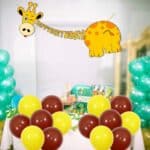 Giraffe Birthday Party Templates and Invitations