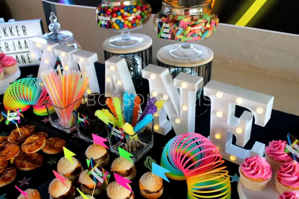 Glow in the Dark Birthday Party Planner