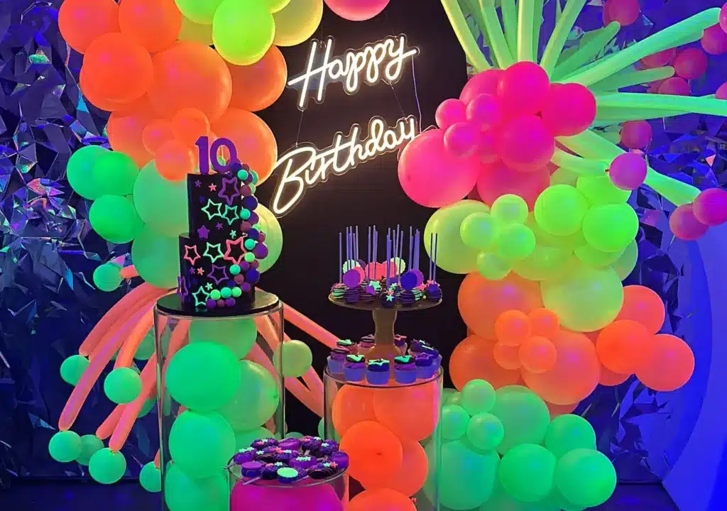 Glow in the Dark Birthday Party Planner 