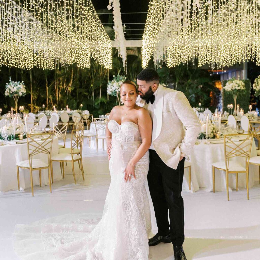 High-Fashion Glam Wedding Party Planner