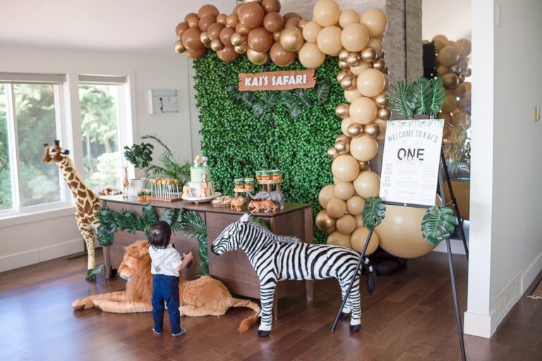Safari Birthday Ideas & Invitation