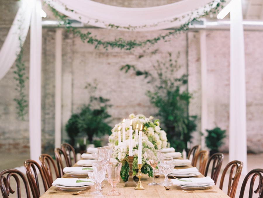 Minimalist Chic Wedding Party Planner