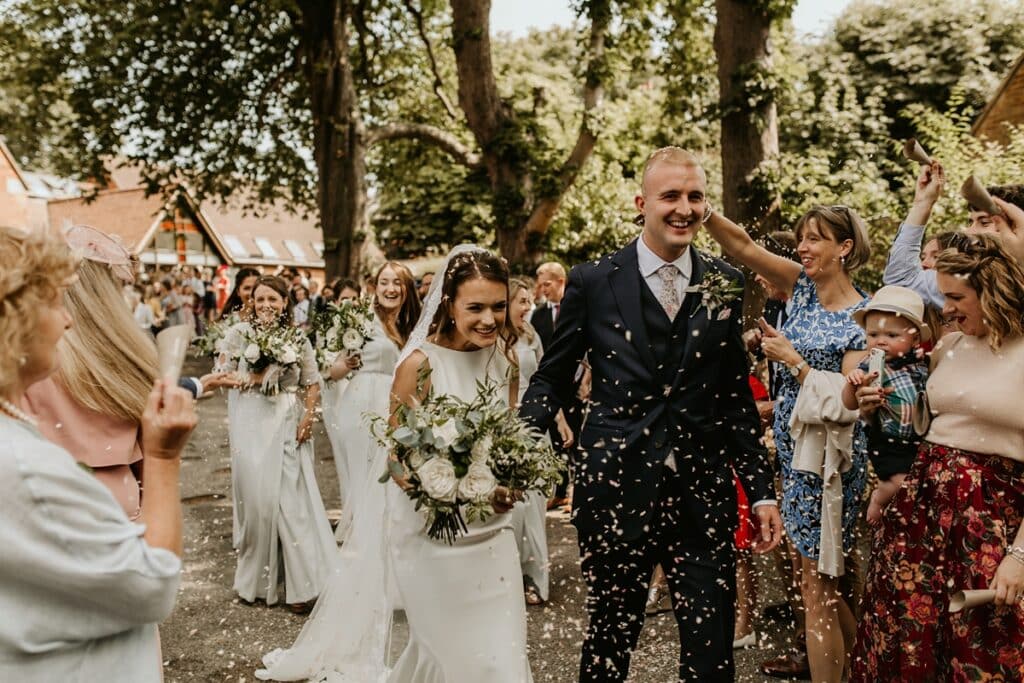 Monochrome Elegance Wedding Party Planner