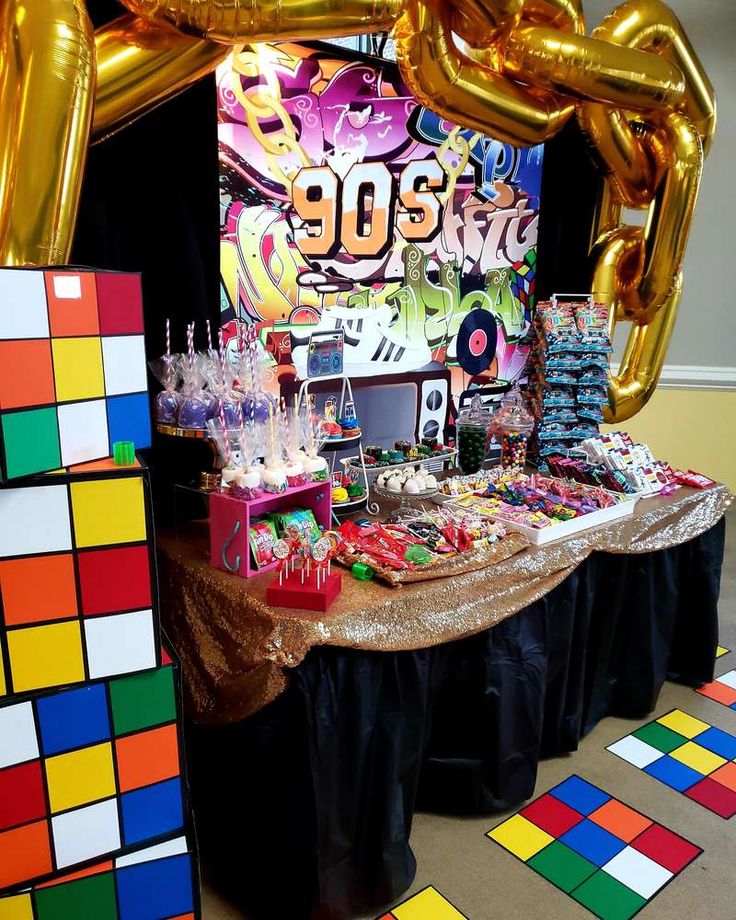 Nostalgic 90s Birthday Party Planner