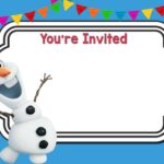 Create Olaf Birthday Invitations with Fun Templates