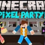 Pixel Game Party for Kids: Creative Invitation and Planner Templates