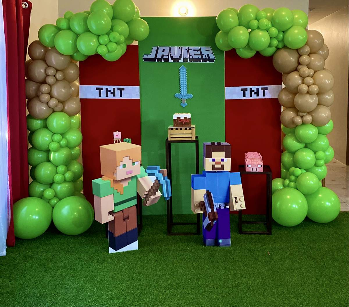 Plan Epic Minecraft Birthday Party with Templates