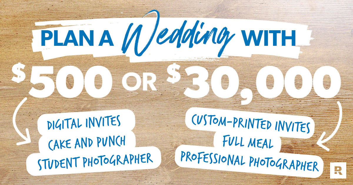 Plan a Budget Friendly Wedding Party