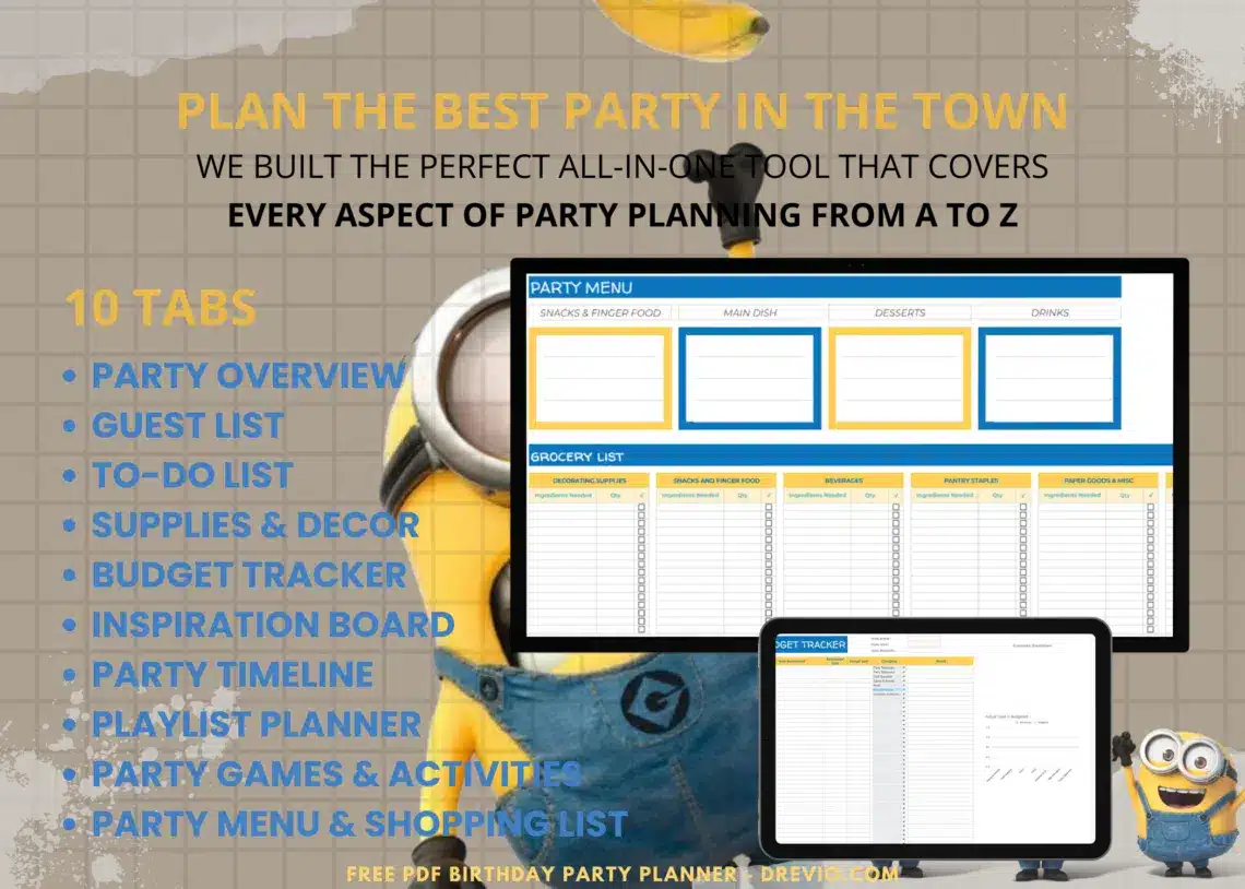 Planner Templates Help You Stay Organized for Scavenger Hunt Party