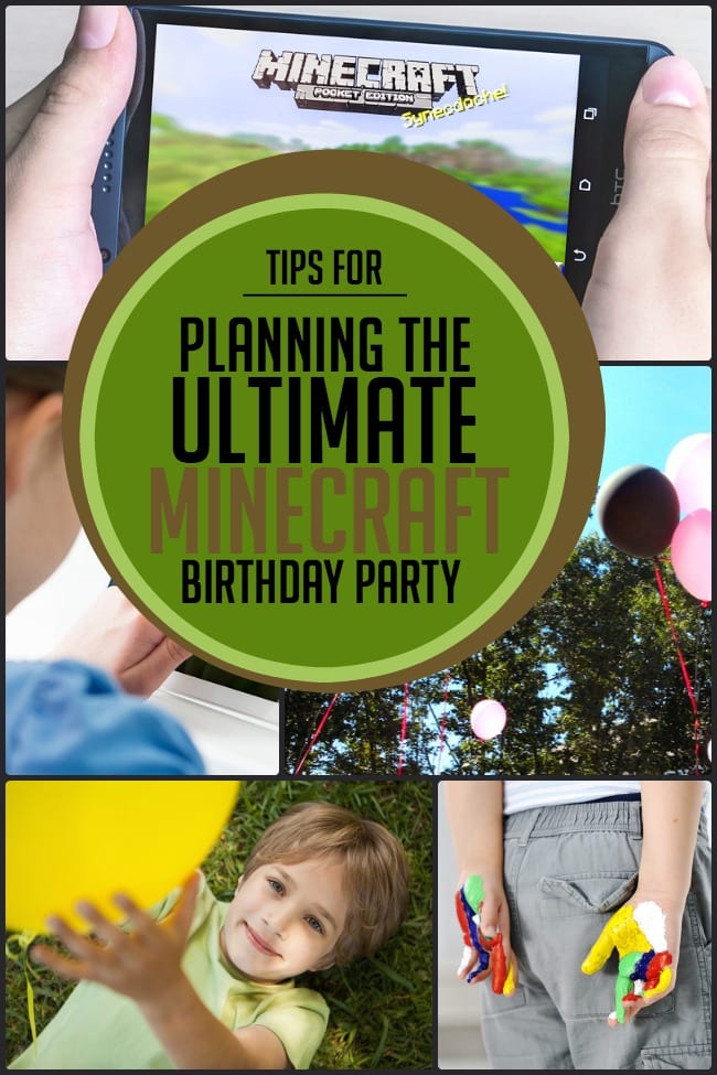 Minecraft Virtual Party Plan Epic Minecraft Birthday Party with Templates