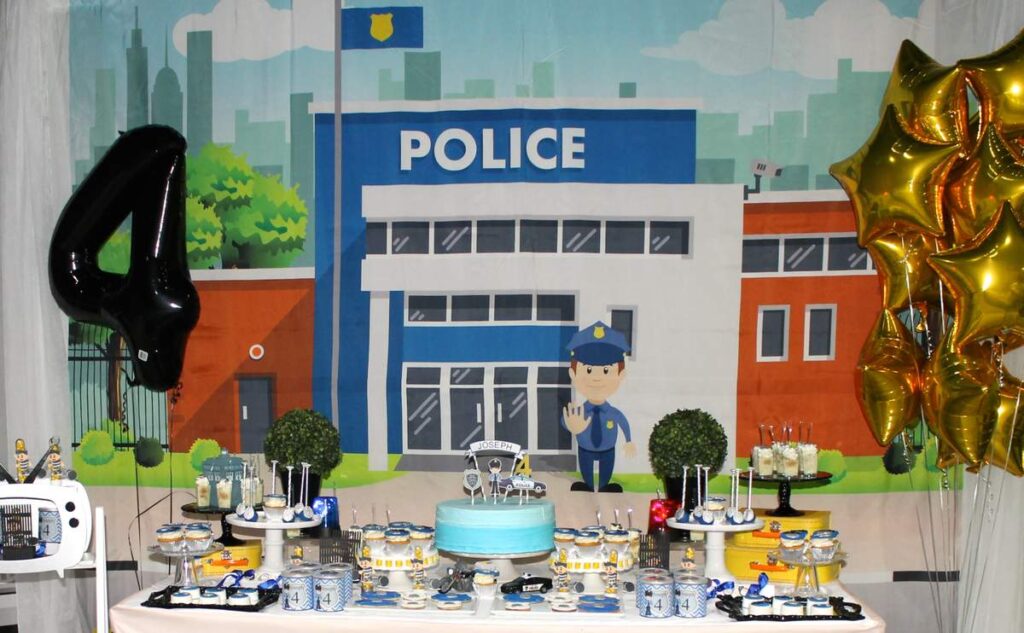 Police Birthday Party Planner 