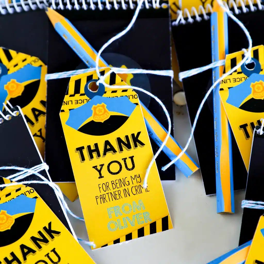 Police Birthday Party Planner 
