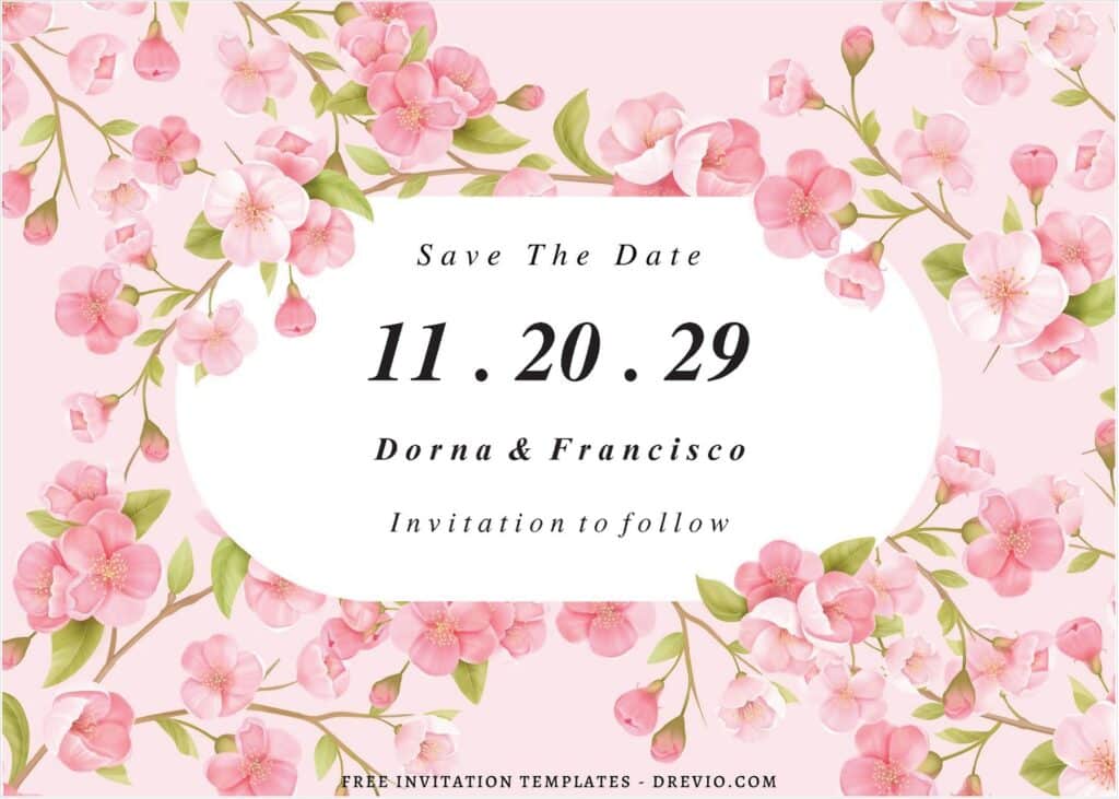 Floral Garden Wedding Invitations
