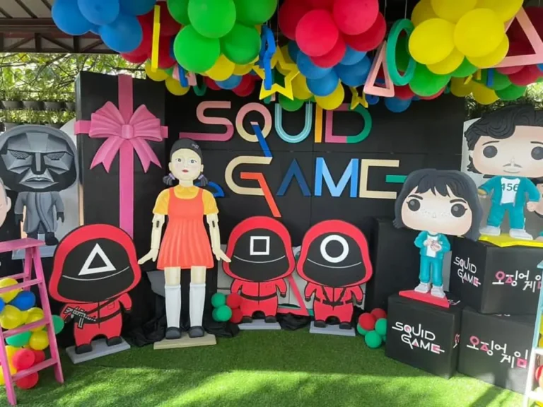 Squid Game Birthday Party Planner