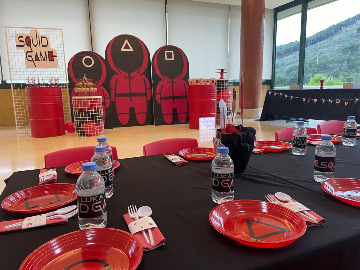 Squid Game Birthday Party Planner