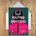 Squid Game Invitations (Credit: ebay)