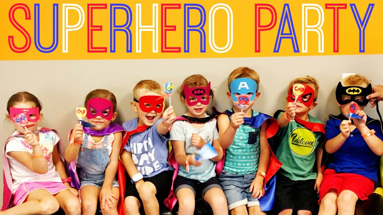 Superhero DC Birthday Party