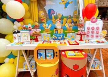 The Simpsons Birthday Party Planner