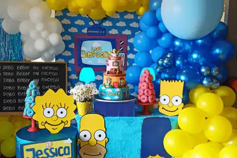 The Simpsons Birthday Party Planner