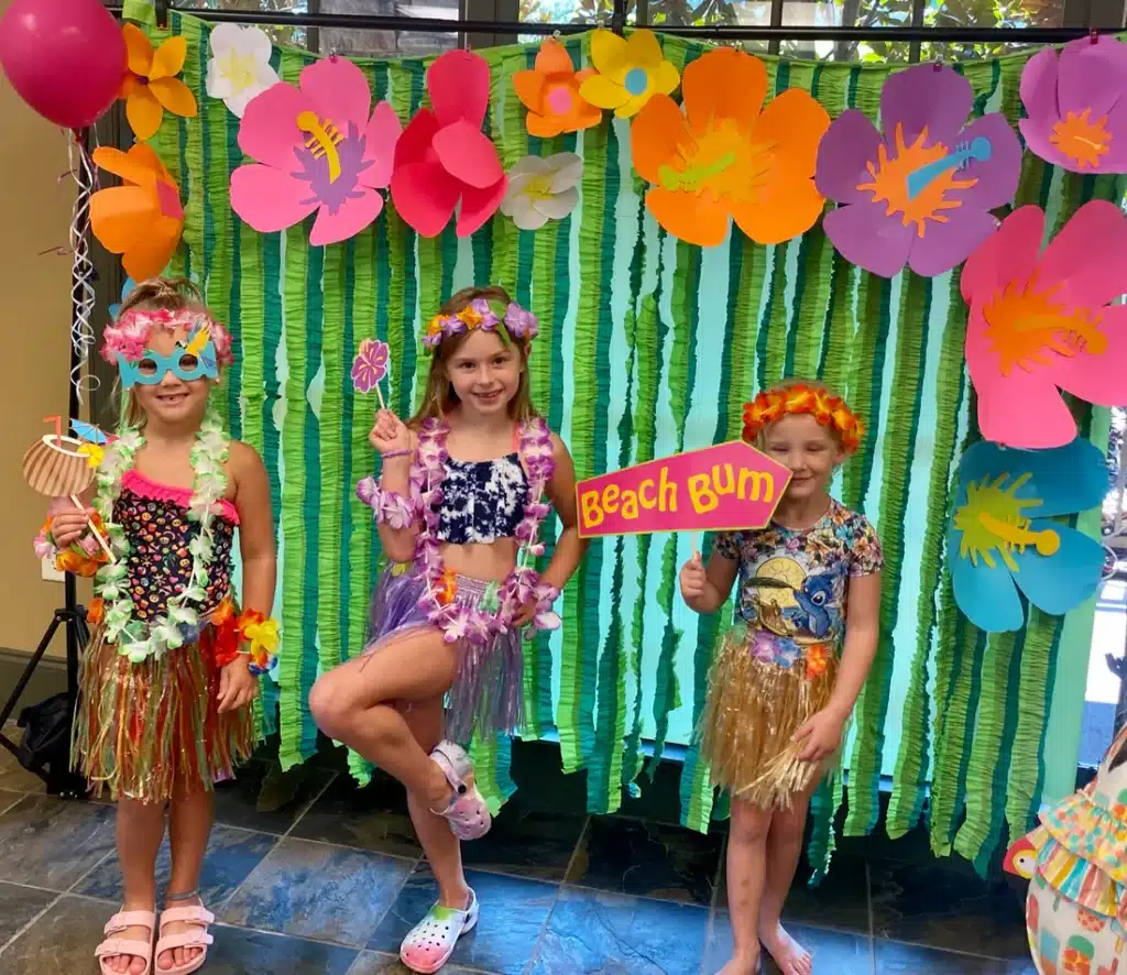 Tropical Island Birthday Party Planner