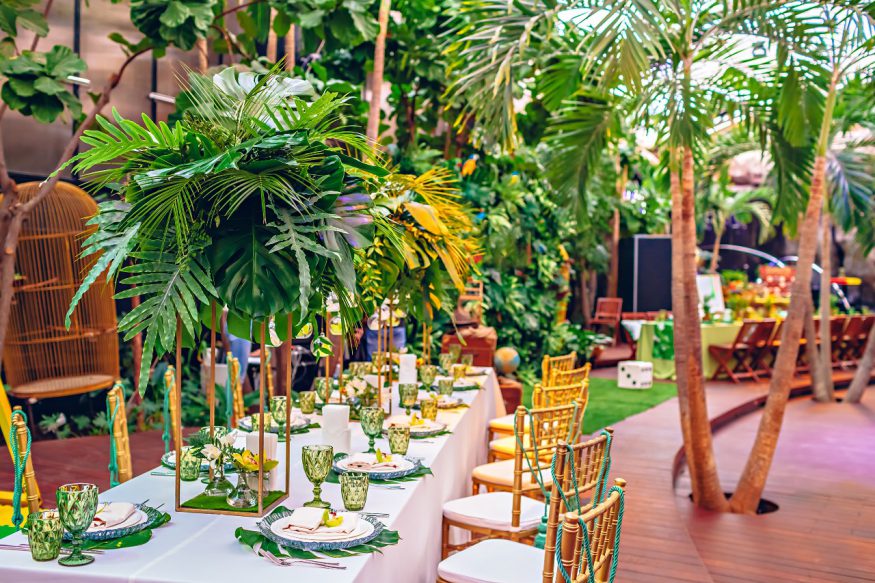 Tropical Island Birthday Party Planner