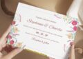 Enchanted Garden Of Spring Wedding Invitations
