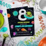 Personalized Alien Birthday Invitations for Every Type of Kid