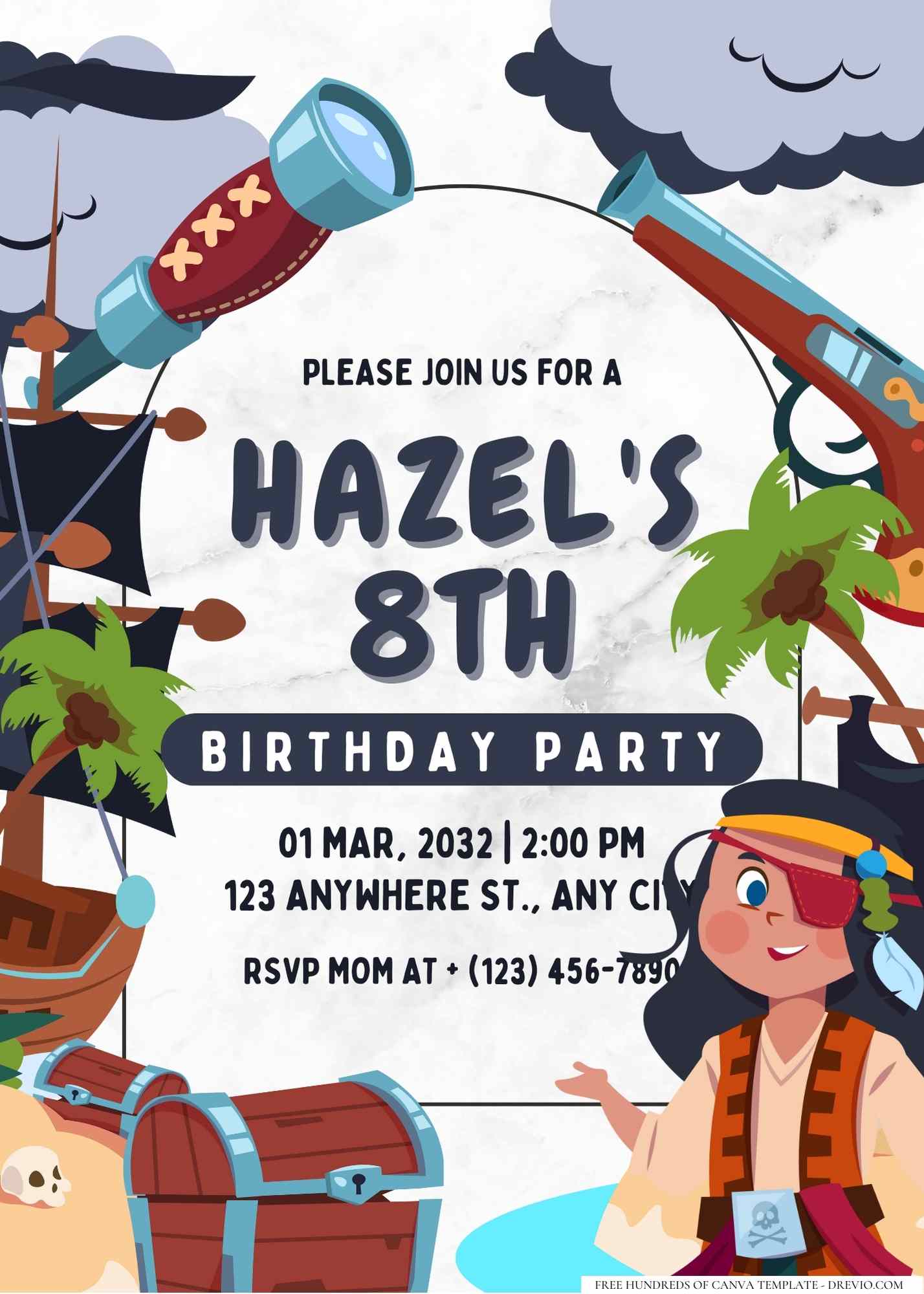 Create Treasure Hunt Invitations Quickly