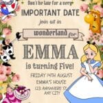 Tea Time Alice in Wonderland Birthday Party Ideas