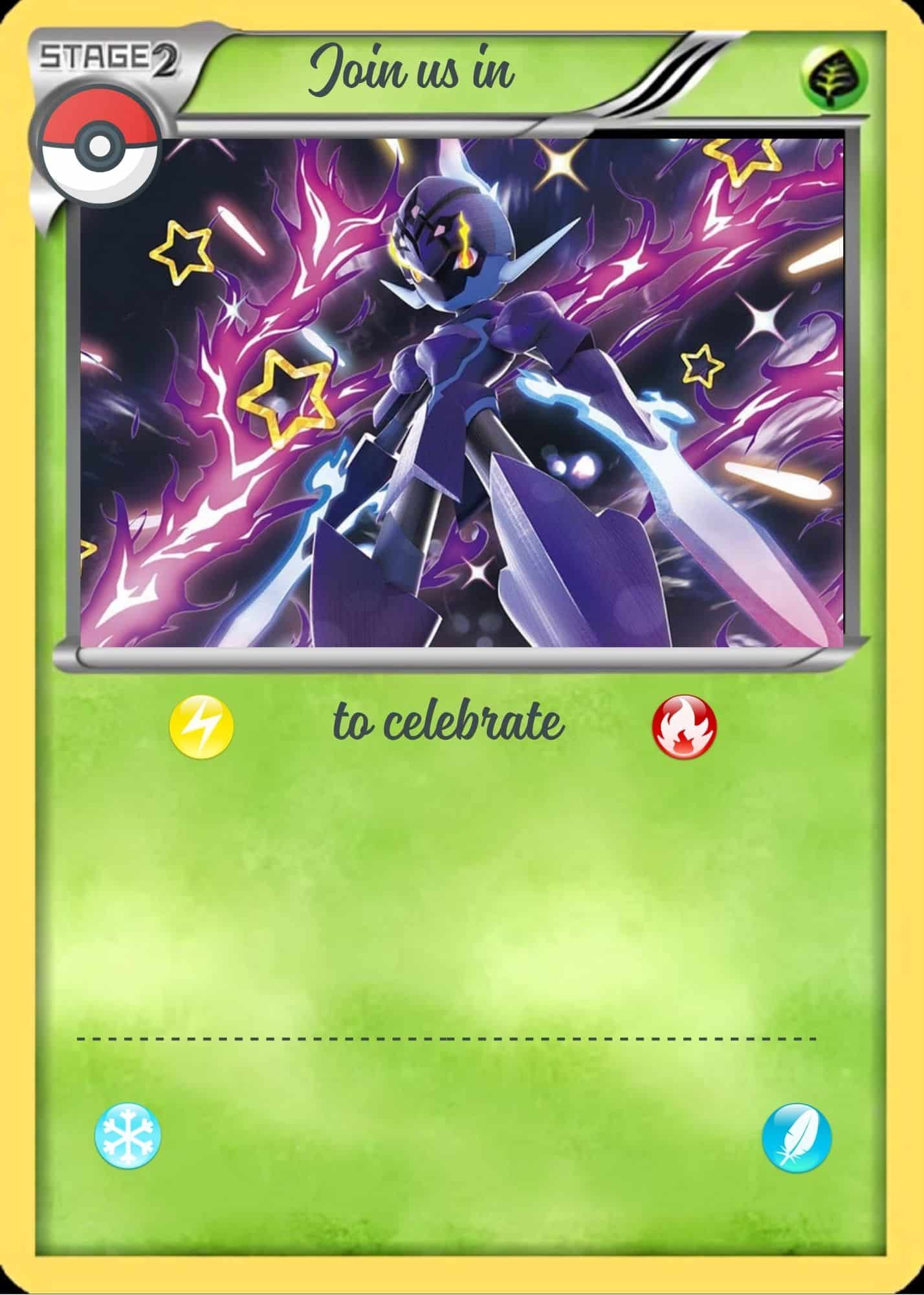 FREE Editable Canva - 7+ Trading Pokemon Card Birthday Invitation Templates FREE Editable Canva - 7+ Trading Pokemon Card Birthday Invitation Templates