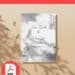 FREE Editable PDF - Monochrome For Wedding Invitation Templates