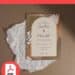 FREE Editable PDF - Rustic Floral For Wedding Invitation Templates