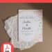 FREE Editable PDF - Spring Simplicity Floral Wedding Invitation Templates