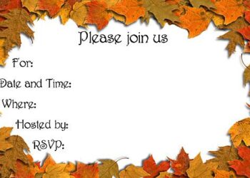 Fall Harvest Invitation (Credit: pinterest)