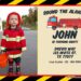 Firefighters Birthday Invitations (Credit: pinterest)