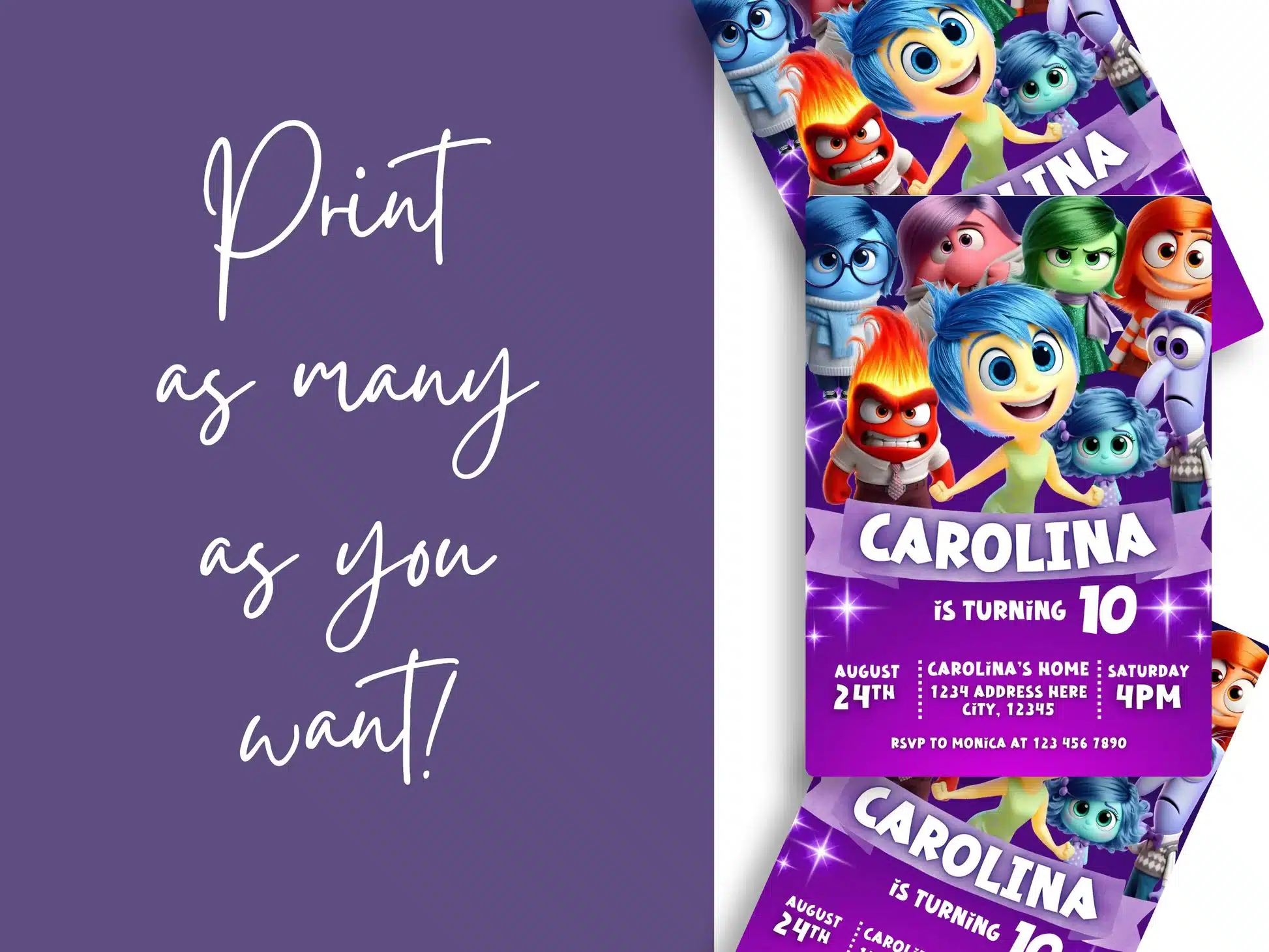 Choose the Perfect Inside Out Invitations for Any Age