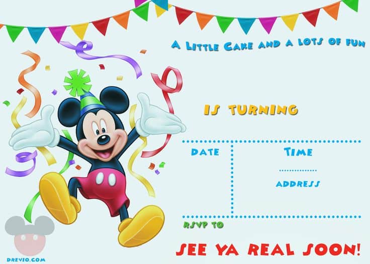 Why are Mickey Mouse Invitations the Secret to the Perfect Kids’ Party?