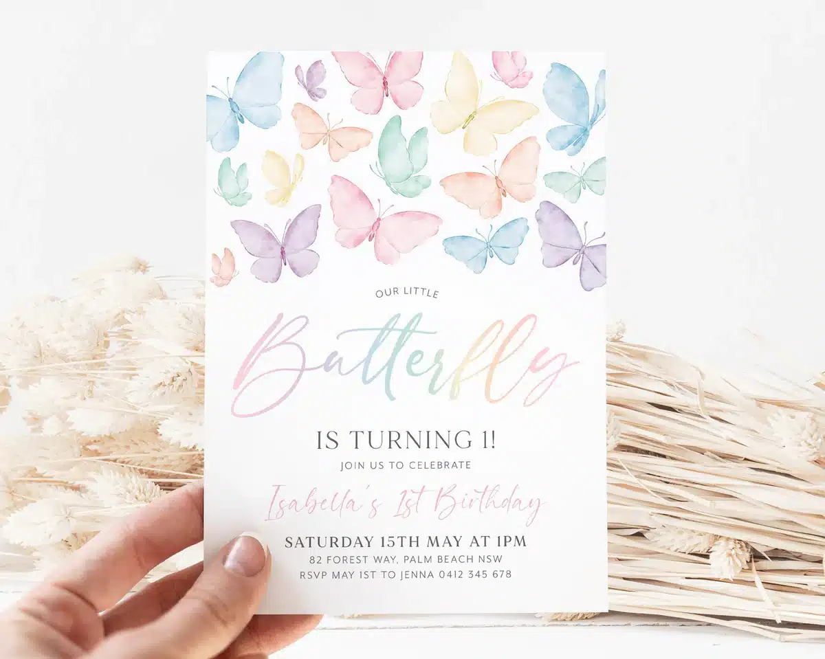 Invite in Style: Pastel Birthday Invitations That Your Wow Guests